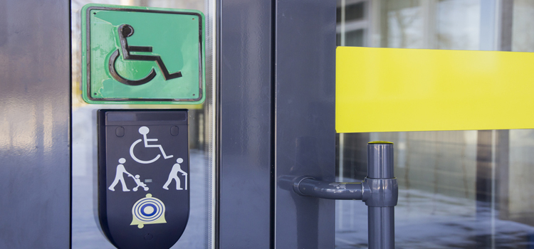automatic handicap door opener in La Palma